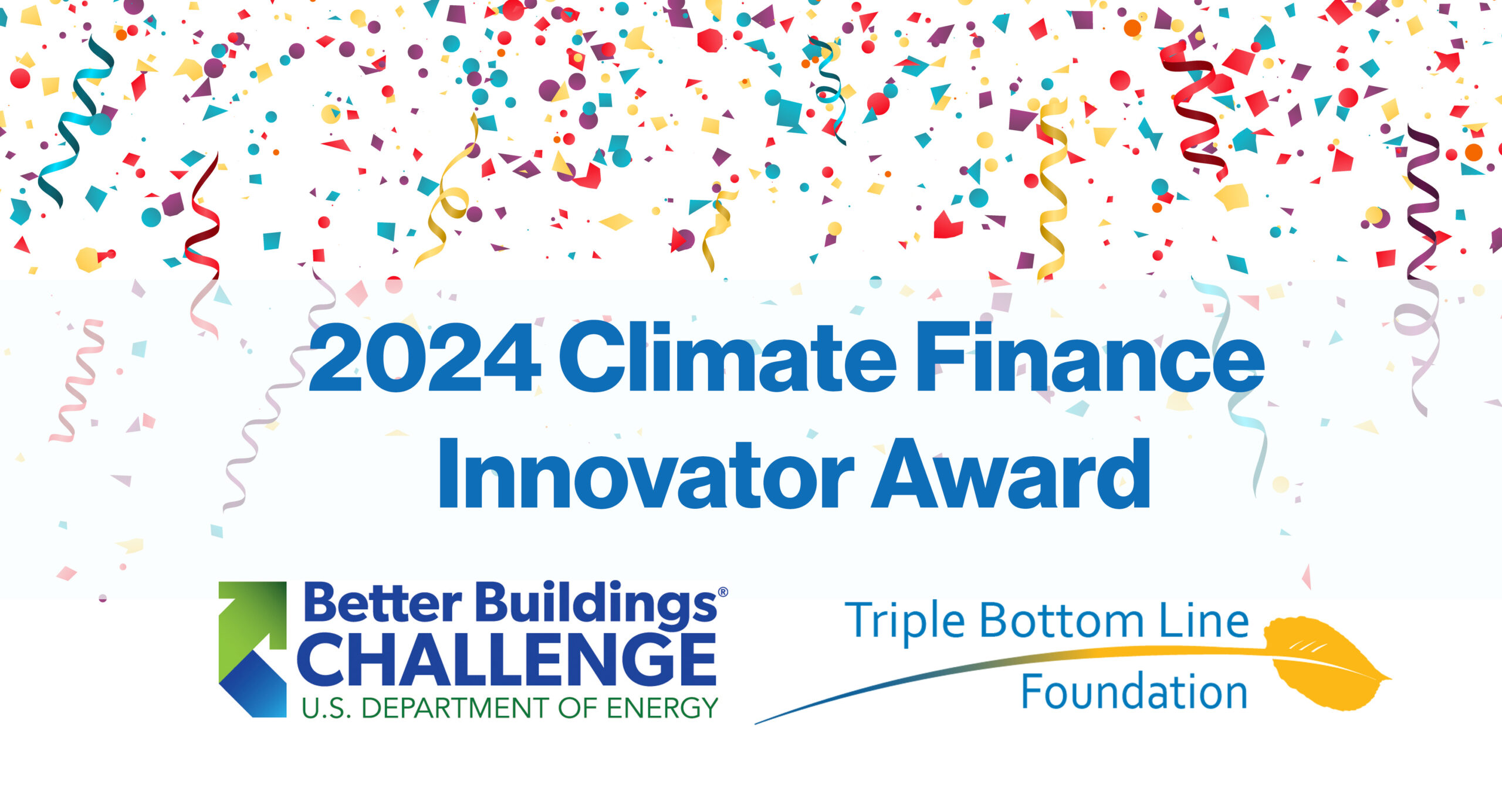 Featured image for “TBL Fund Recognized by U.S. Department of Energy as a Climate Finance Innovator”